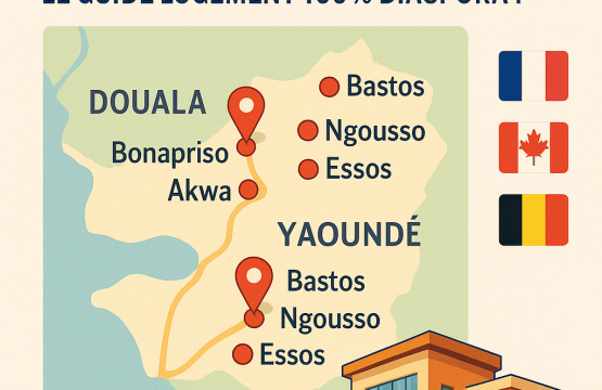 Top 5 des quartiers où vivre à Douala et Yaoundé